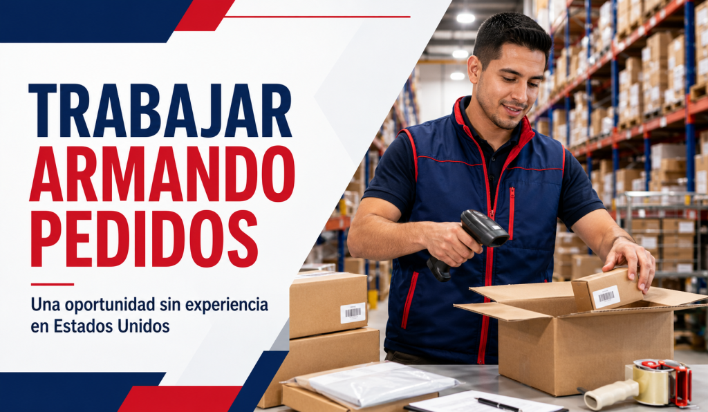 Trabajar armando pedidos